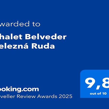 Chalet Belveder Zelezna Ruda Martina Exterior photo